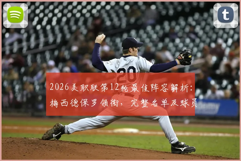 2026美职联第12轮最佳阵容解析：梅西德保罗领衔，完整名单及球员高光表现点评